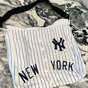 New York Yankees Uniform Hobo/Satchel Bag